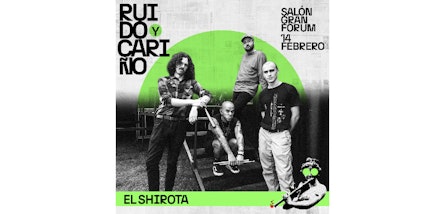 El Shirota, un talento subversivo, en Ruido y Cariño este 14 de febrero en la Ciudad de México
