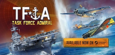 "Task Force Admiral – Vol.1: American Carrier Battles" ya disponible en Early Access en Steam