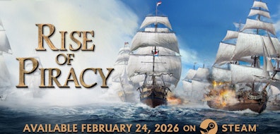 "Rise of Piracy" se lanza en Acceso Anticipado en Steam el 24 de febrero
