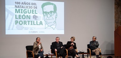 Recuerdan el legado de Miguel León-Portilla en el centenario de su natalicio