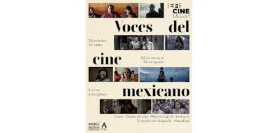 La AMACC presenta "Voces del cine mexicano", circuito nacional de exhibición