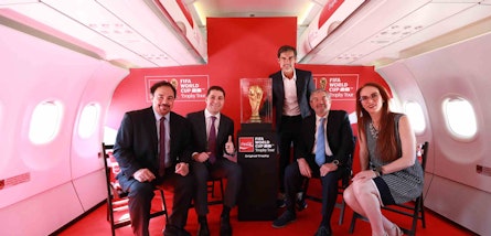 El Tour del Trofeo de la Copa Mundial de la FIFA™, presentado por Coca-Cola, inicia su recorrido en México