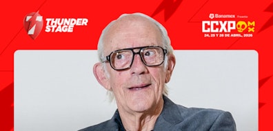 Christopher Lloyd viaja en el tiempo hasta CCXPMX26