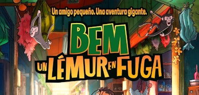 “Bem, un lémur en fuga”, de Leopoldo Aguilar, llega a cines el 30 de abril para celebrar el Día del Niño