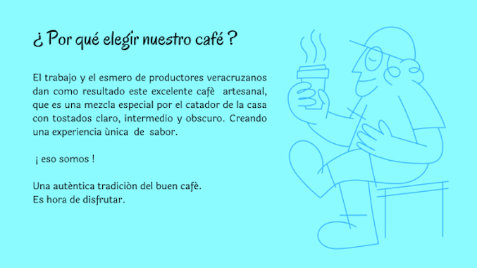 SENTIMIENTO DE MÉXICO, COFFEE SHOP