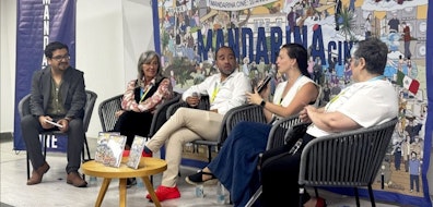 Se presentó el libro "Mandarina Cine. 10 años de historias por contar" en el FICG 41