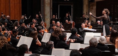 Alondra de la Parra y Thomas Enhco, ovacionados en el Palacio de Bellas Artes