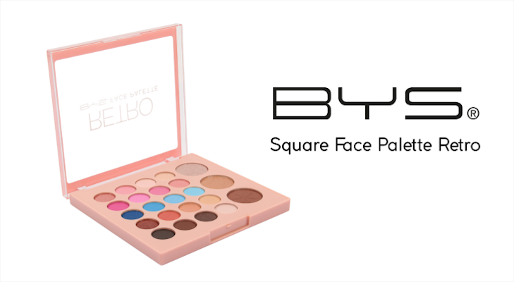 Nueva colección Estuche de Sombras Square Face Palette Retro BYS