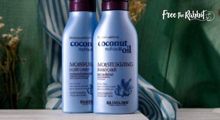 Shampoo y Acondicionador con Aceite de Coco,Free the Rabbit.