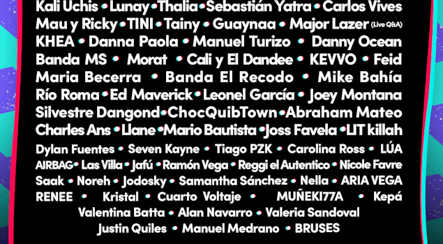 Festival Suena en TikTok