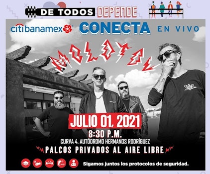 ¡Molotov vuelve a los escenarios de la capital mexicana!