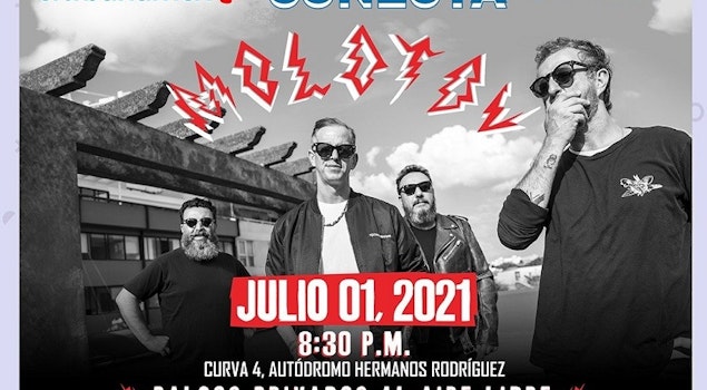 ¡Molotov vuelve a los escenarios de la capital mexicana!