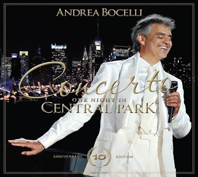 Celebra 10 Años del exitoso "Concerto: One Night In Central Park" con múltiples formatos