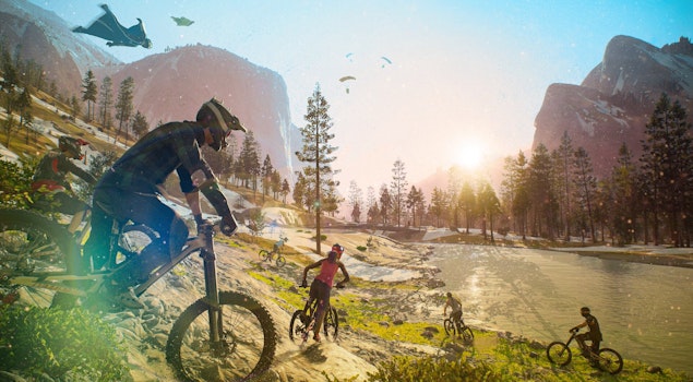 El mundo de "Riders Republic"