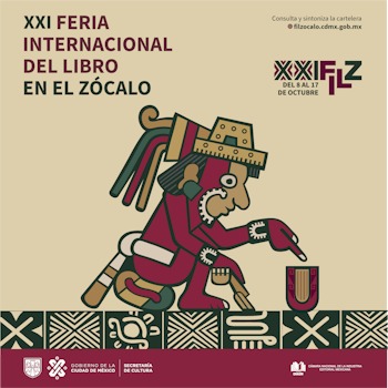 Está de regreso la La Feria Internacional del Libro del Zócalo 2021