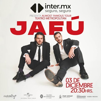 Jafú llega por primera vez al Teatro Metropólitan