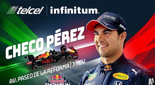 Checo Pérez participará en el showrun en las calles de la CDMX