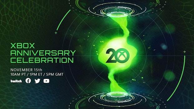 El 20 Aniversario de Xbox está cada vez más cerca