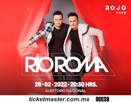 Rio Roma vuelve a subir al escenario del Auditorio Nacional con lo mejor de su repertorio