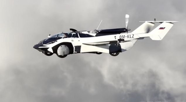 Conoce al AirCar: el auto que se convierte en avión