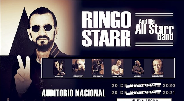 Ringo Starr & His All-Starr Band confirman su visita a la CDMX