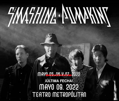The Smashing Pumpkins presentan cuatro fechas en la CDMX
