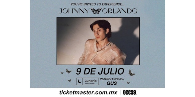 Johnny Orlando estará en la CDMX