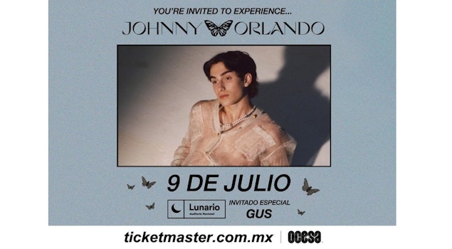 Johnny Orlando estará en la CDMX