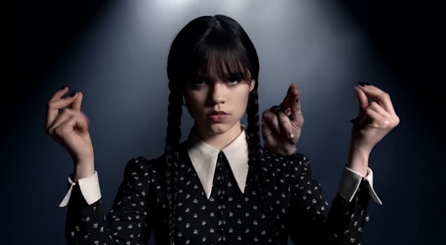 “Wednesday”, protagonizada por Jenna Ortega