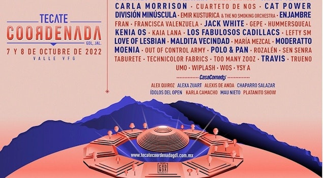 Regresa el festival más poderoso de Guadalajara: Tecate Coordenada