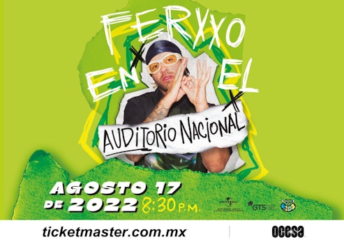 ¡Feid y su perreo se adueñarán del Auditorio Nacional!