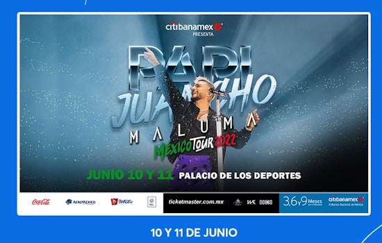 Maluma continúa con su gira “Papi Juancho”  