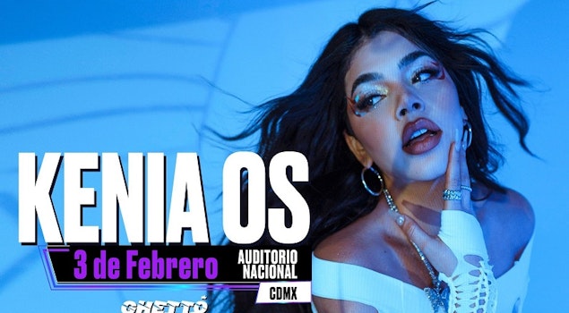 Kenia Os confirma shows en la CDMX y Monterrey