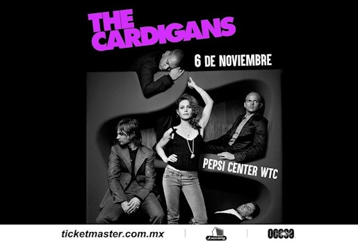 The Cardigans tocarán sus más grandes éxitos en el Pepsi Center WTC