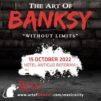 Poesía y street art, Banksy llega a México