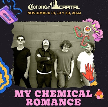 My Chemical Romance rumbo al Corona Capital 2022