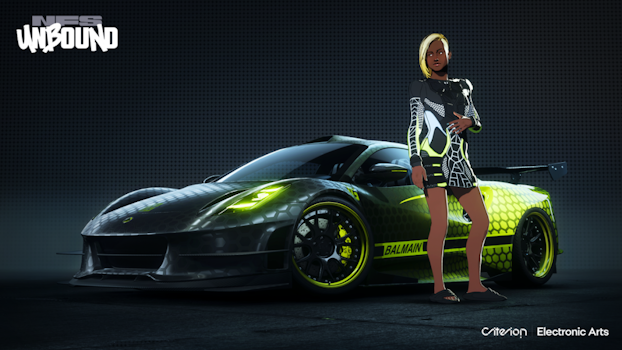 "Need For Speed, Unbond" presenta una colaboración con Balmain