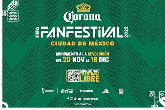 Llega a México el Corona FIFA Fan Festival en el Monumento a la Revolución