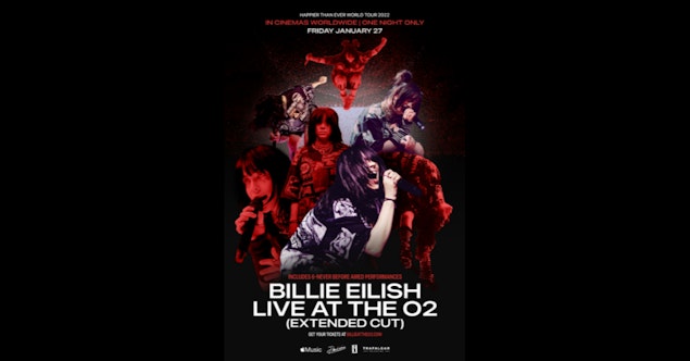 Billie Eilish Live at The O2 (Extended Cut) llega a los cines de todo el mundo una única noche