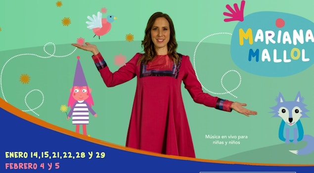 Mariana Mallol te invita a disfrutar de su show musical infantil