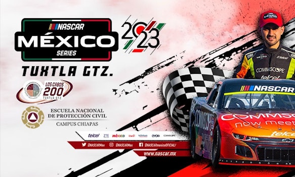 NASCAR México Series inicia el próximo 26 de marzo en el Súper Óvalo Chiapas
