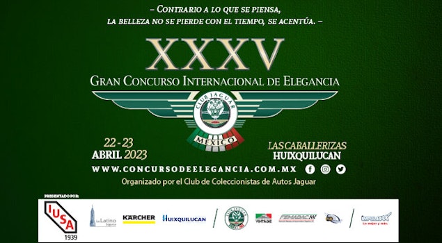 Llega el XXXV Gran Concurso Internacional de Elegancia