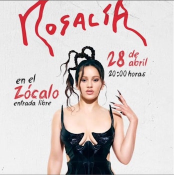 Rosalía en el Zócalo CDMX: Dónde comer antes y después del concierto