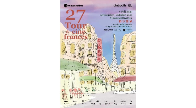Continúa el 27o Tour de Cine Francés