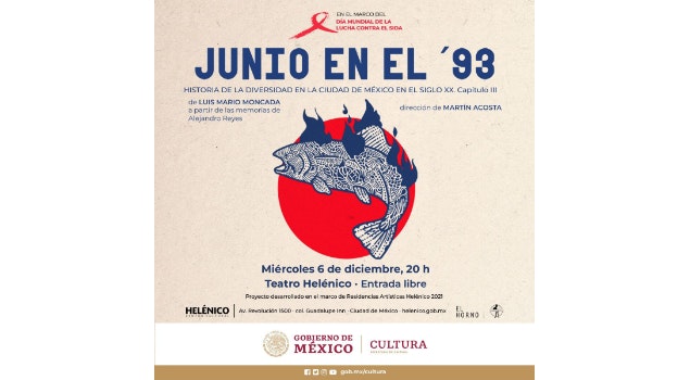 "Junio en el 93", de Teatro de Arena, retorna al Teatro Helénico en el marco del Día Mundial de la Lucha Contra el VIH-Sida