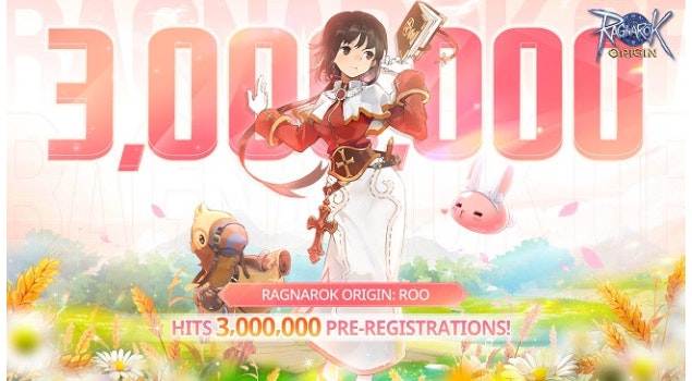 "Ragnarok Origin: ROO", el sucesor de "Ragnarok Online", supera los 3 millones de prerregistros