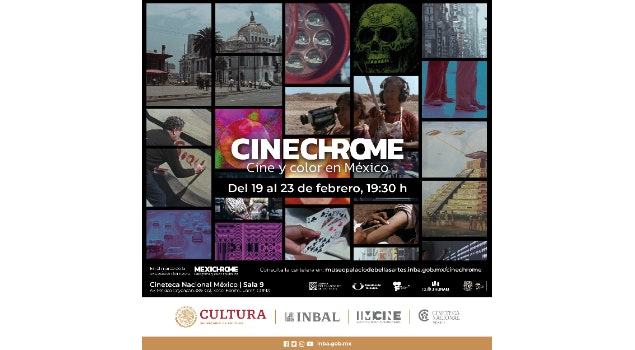 El Museo del Palacio de Bellas Artes presenta el ciclo: Cinechrome. Cine y color en México