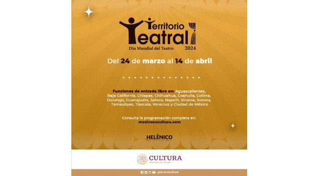 El Centro Cultural Helénico festeja el Día Mundial del Teatro con la iniciativa Territorio teatral