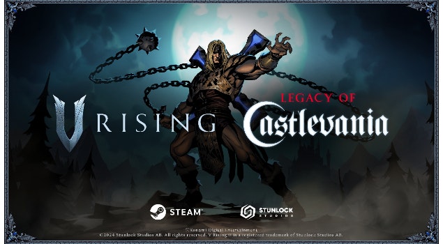 El juego gótico de supervivencia de vampiros "V Rising" revela su crossover con "Castlevania"