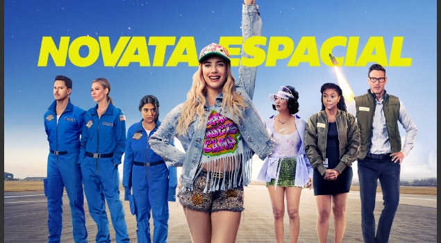 Ve a Emma Roberts disparar a las estrellas en Novata Espacial, la nueva película de Prime Video